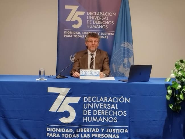 Fabián Salvioli, Relator Especial sobre la promoción de la verdad, la justicia, la reparación y lasgarantías de no repetición sobre su Visita Oficial a Colombia.