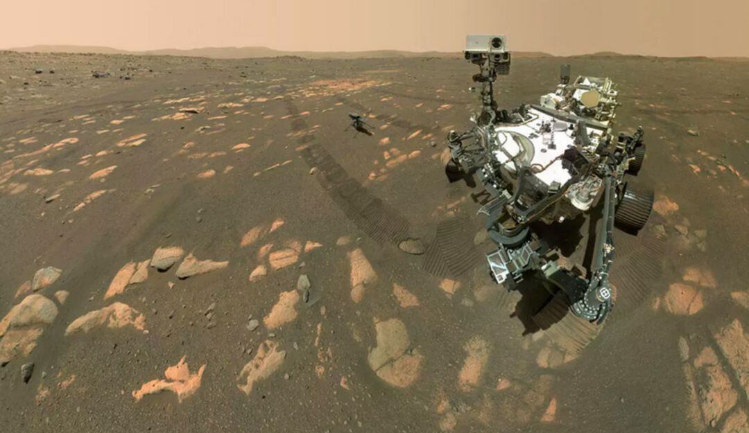 Robot Perseverance en Marte
