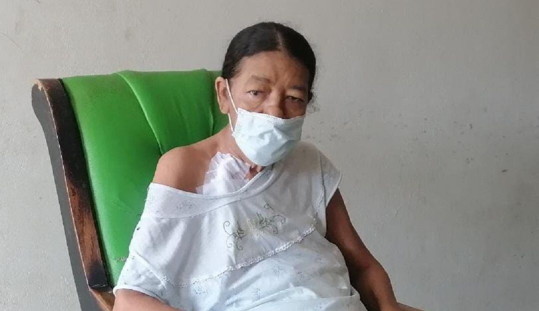 La paciente residente en el municipio de Soplaviento tiene complicaciones para movilizarse en transporte público hacia Cartagena