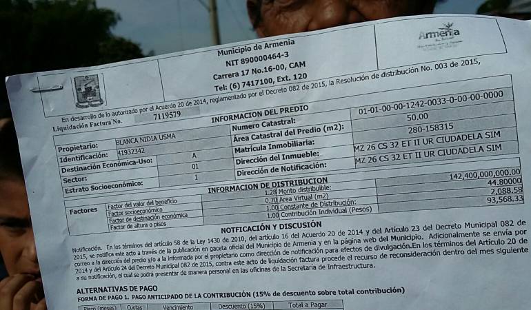 El proceso de valorización tiene varias demandas administrativas.