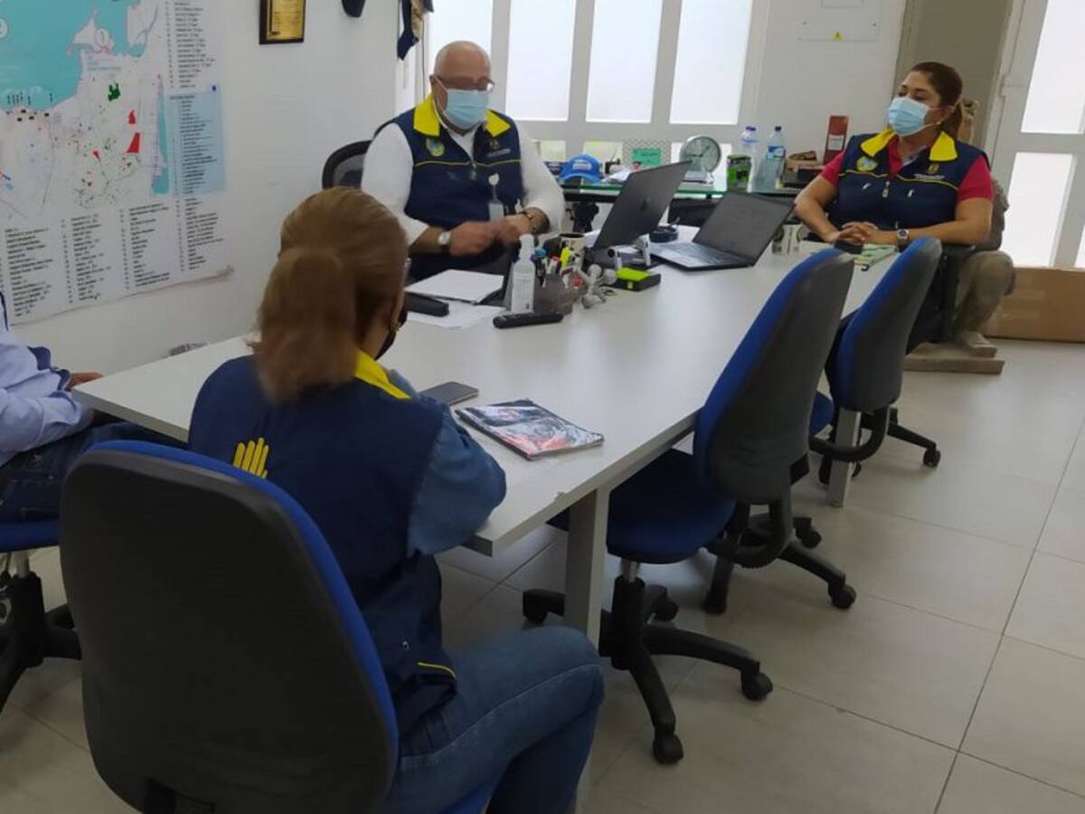 Distrito adelantó mesa de trabajo con Acuacar por ruptura de tubos