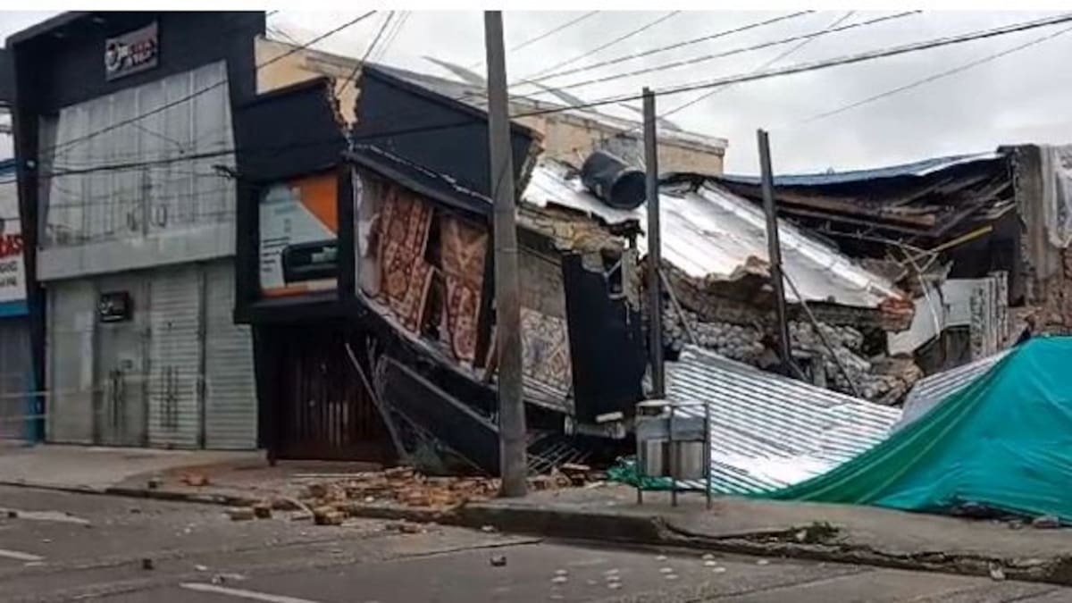 Tres estructuras colapsaron en Bogotá por causa de una excavación