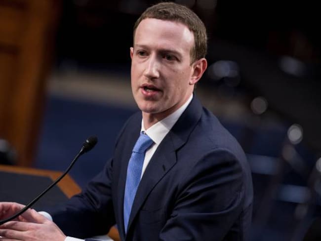 Mark Zuckerberg, fundador de Facebook, ante el Congreso de Estados Unidos. 