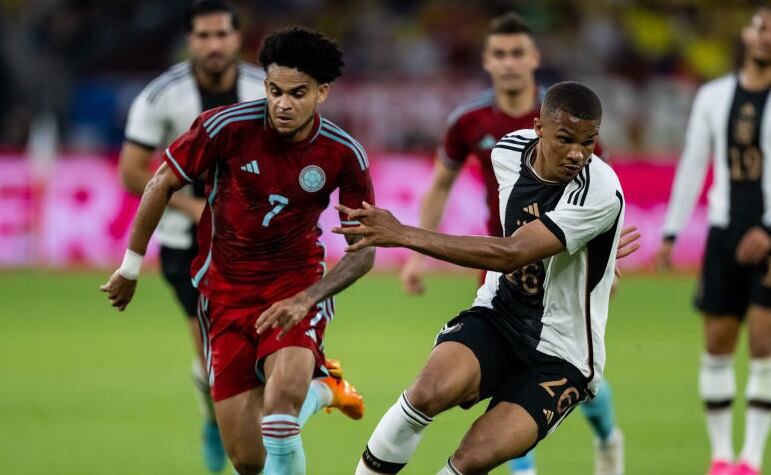 Colombia vs. Alemania en el amistoso disputado en 2023 / Getty Images