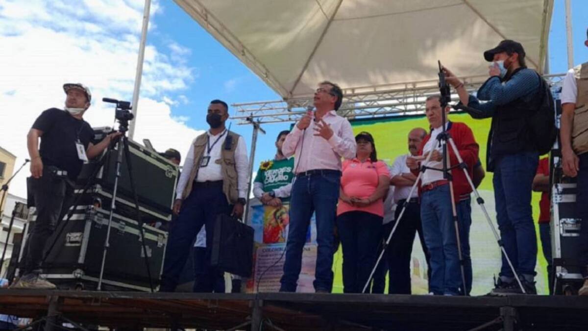 Cancelación visita candidato Petro al Quindío