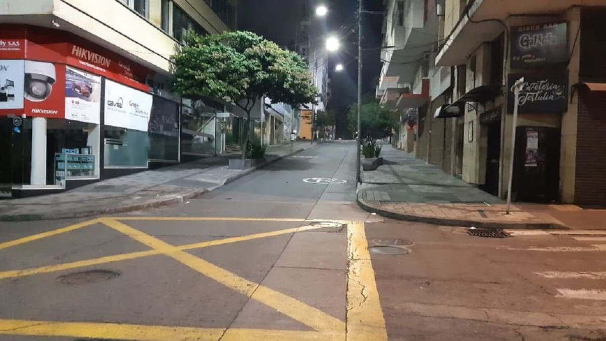 Toque de queda nocturno en todo el Quindío se inicia a las 8 de la noche