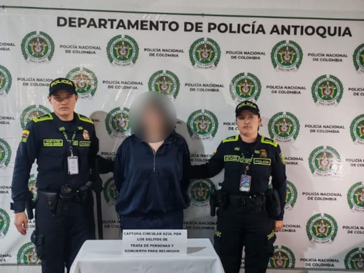 Capturan en Rionegro a mujer requerida por Interpol por presunta trata de personas
