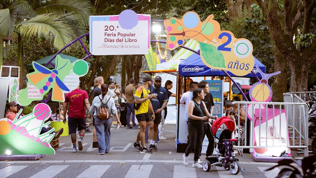 Feria Popular Días del Libro de Medellín cierra su edición 20 con un aumento del 5 % en ventas