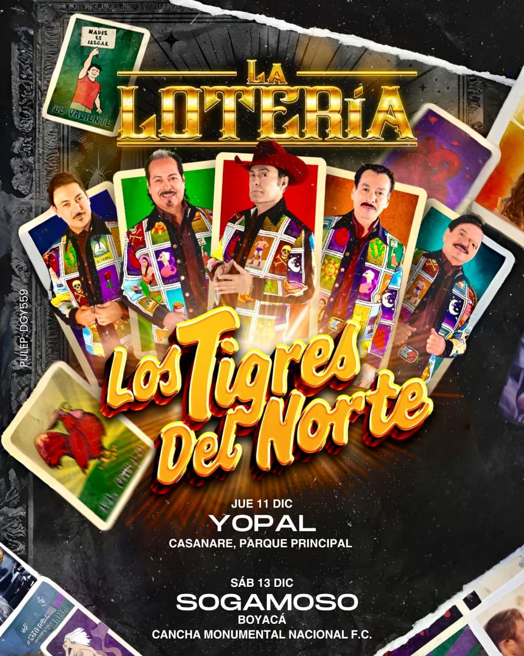 LOS TIGRES DEL NORTE FIN DE AÑO CORTESIA  DIANA ALFONSO PRESS