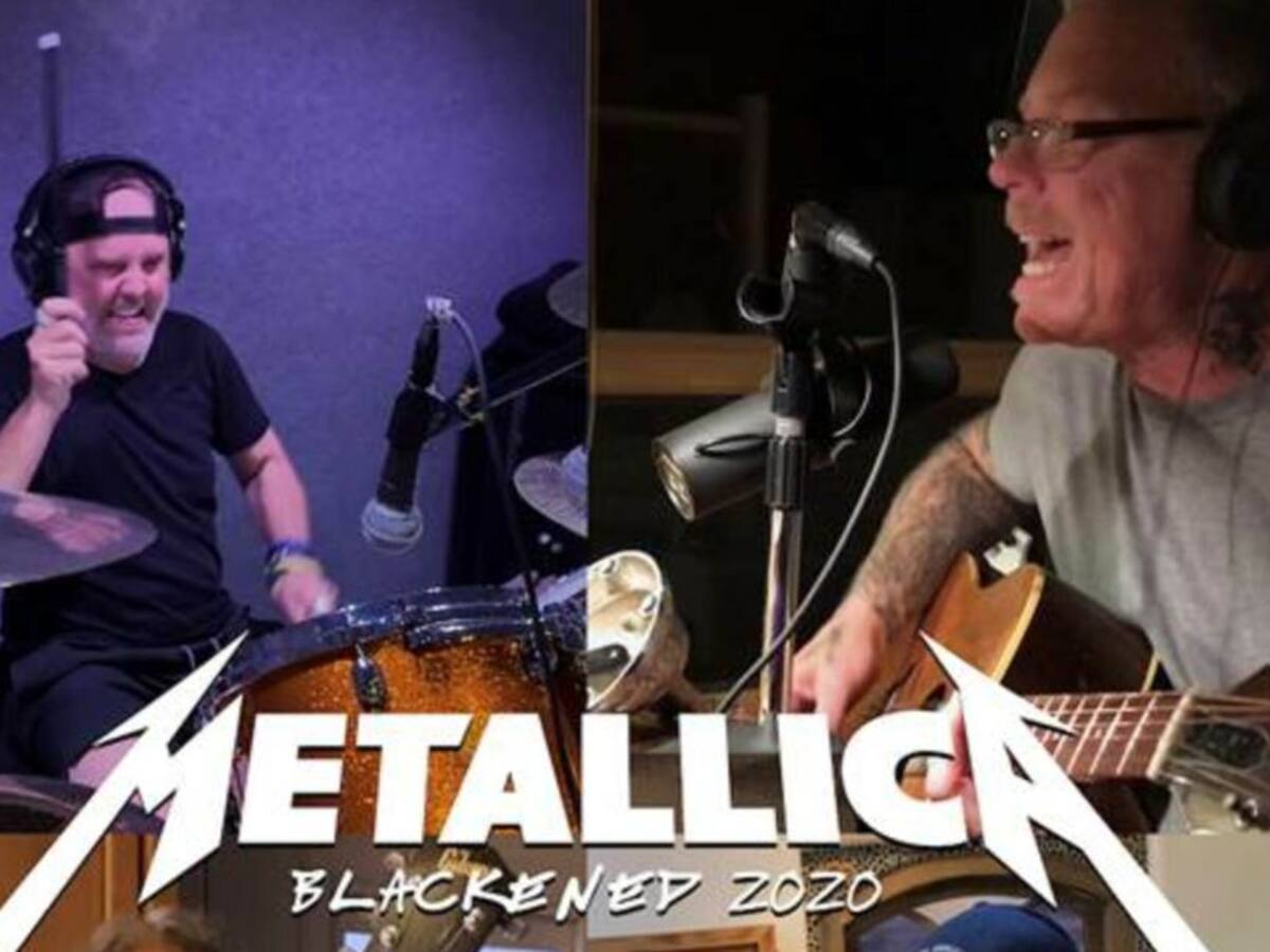 Metallica sorprendió con nueva versión de 'Blackened' en plataforma digital