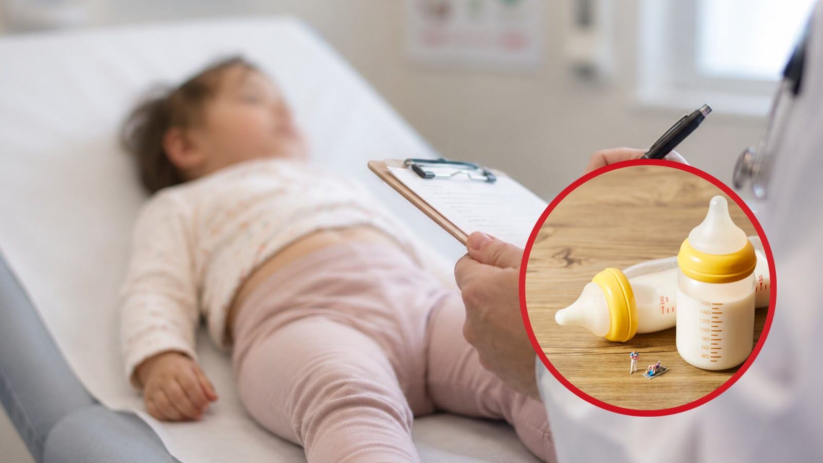 Alertan por dificultades en acceso a tratamientos para niños con alergia a la leche. (Foto cortesía Caracol Radio) 
