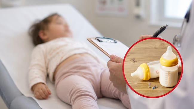 Alertan por dificultades en acceso a tratamientos para niños con alergia a la leche. (Foto cortesía Caracol Radio)