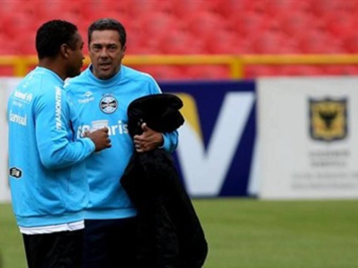 DT Luxemburgo, con un pie afuera tras derrota de Gremio ante Santa Fe en Libertadores