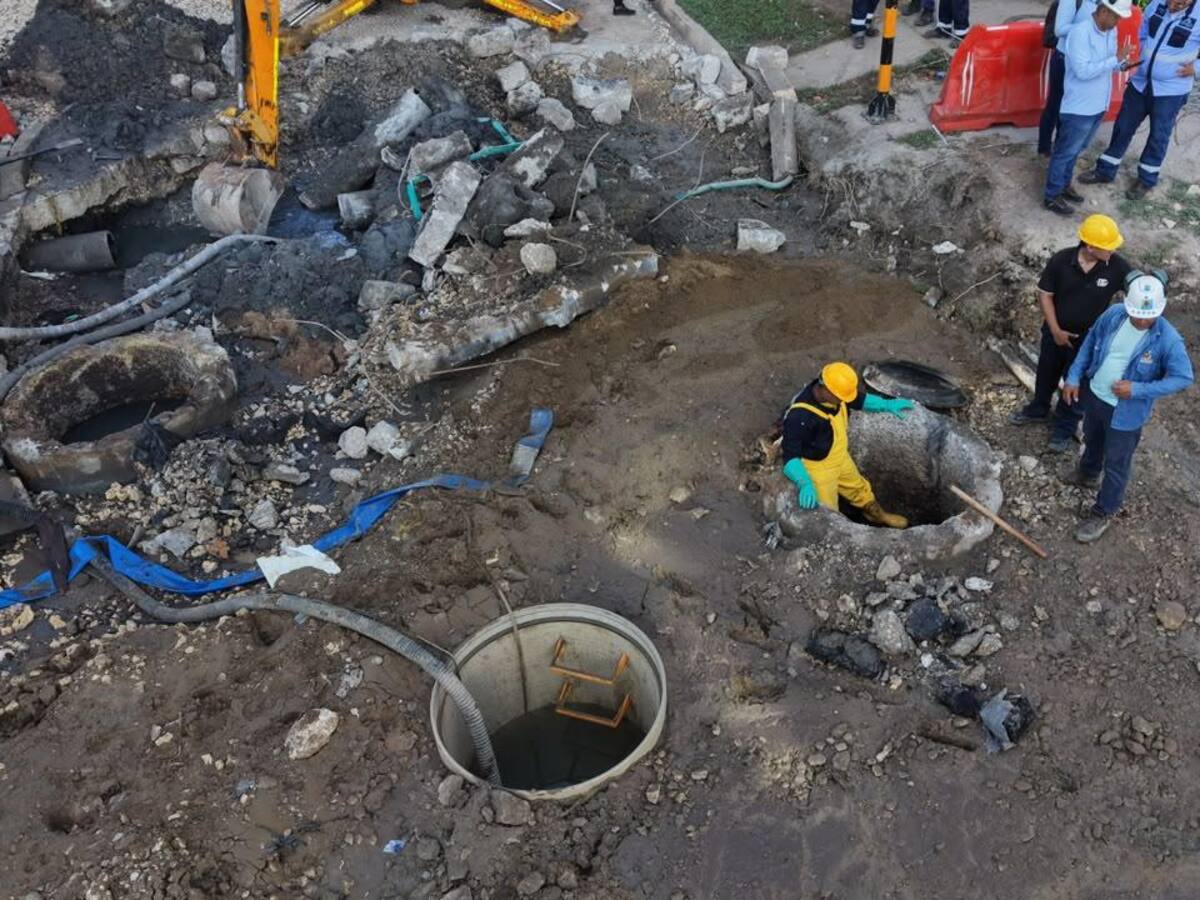 Reemplazarán tuberías de asbesto cemento durante obras del proyecto ‘4 en 1’ en Bocagrande