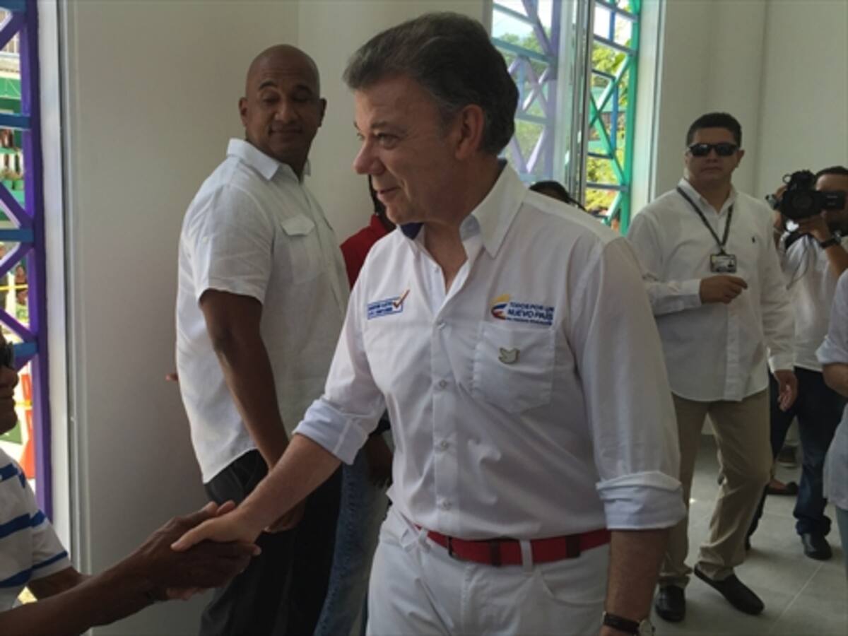 Santos inaugurará tres obras sociales en San Andrés