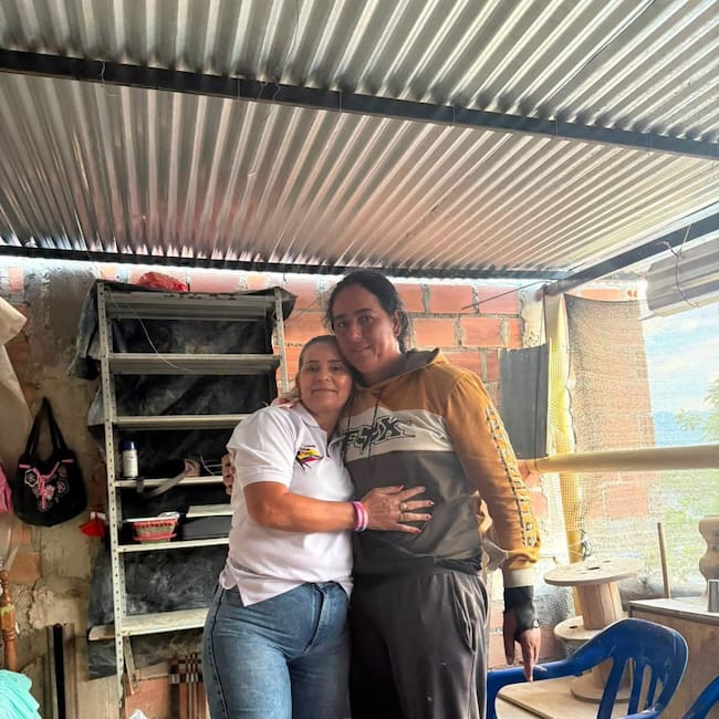Libre lideresa Susana Sánchez en Ocaña / Foto Cortesía