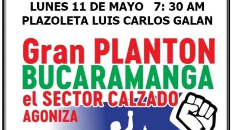 Zapateros realizarán plantón