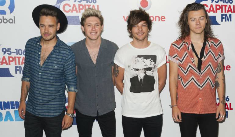 Niall Horan, Liam Payne, Harry Styles y Louis Tomlinson.