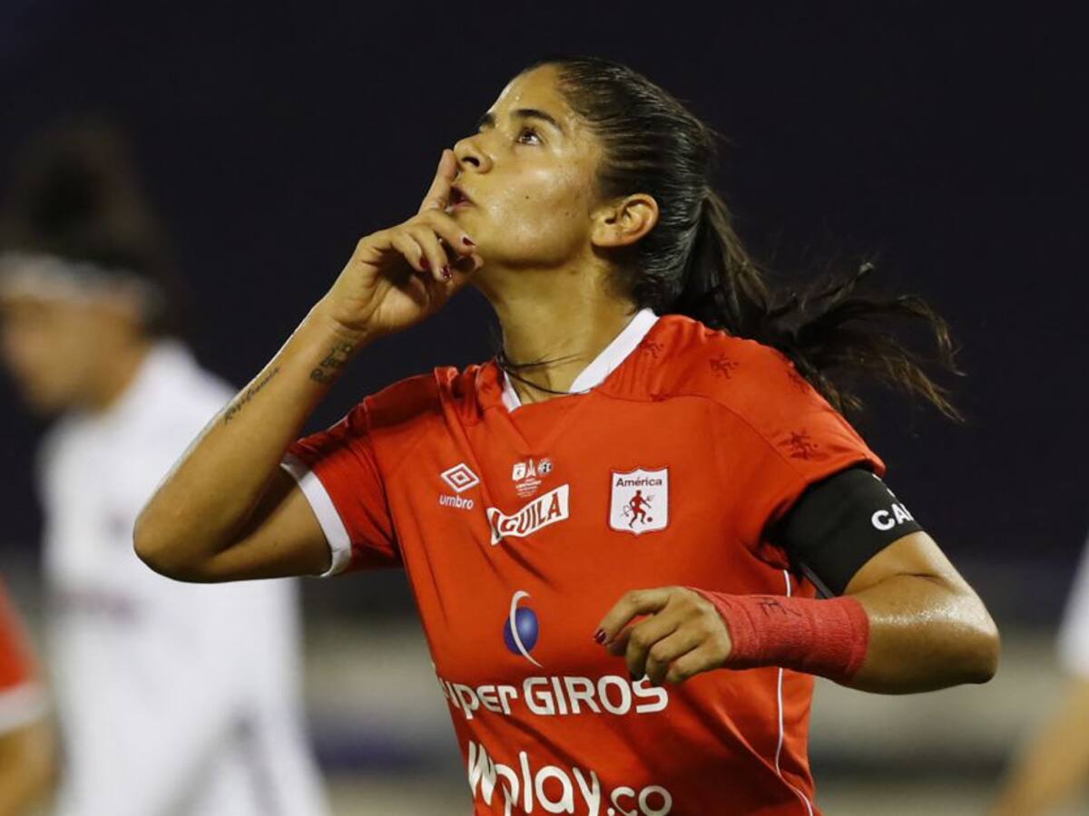 Orgullo: Catalina Usme es la nueva goleadora histórica de la Libertadores
