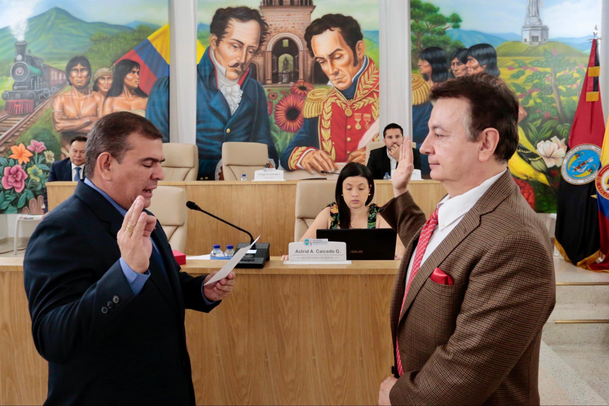 Sergio Rosas Ramírez fue elegido como el nuevo Contralor Departamental para Norte de Santander. / Foto: Gobernación de Norte de Santander.