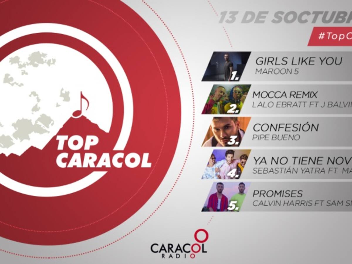 Top Caracol del 13 de octubre