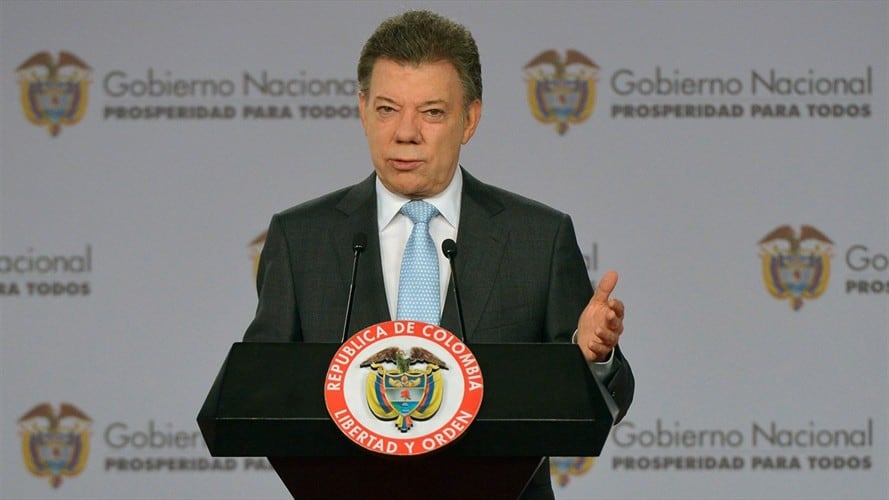 Los presidentes de Colombia y Honduras, Juan Manuel Santos y Juan Orlando Hernández,  han convocado a una cumbre de alto nivel . Foto: Colprensa