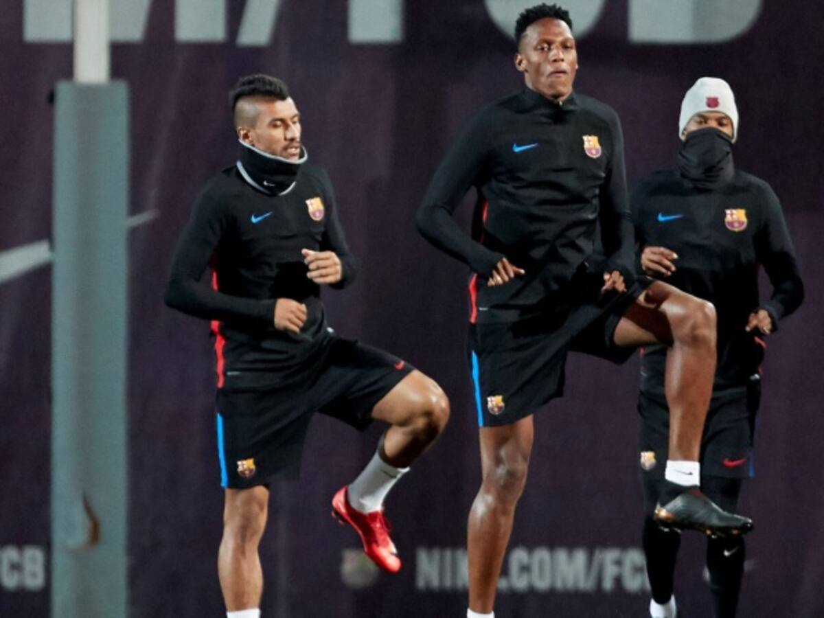 Yerry Mina tiene posibilidades de jugar: Valverde, DT del Barcelona