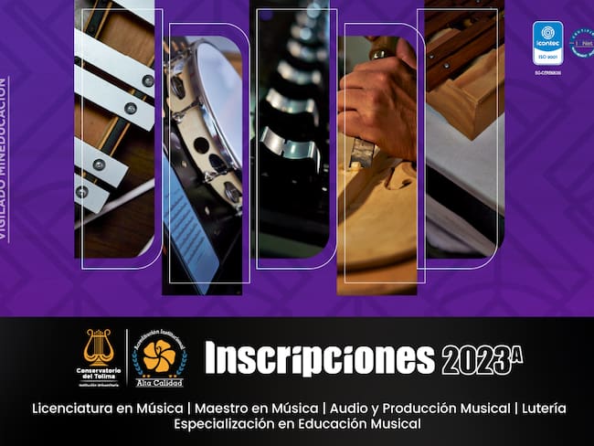 Conservatorio del Tolima abre inscripciones para 2023: Aplica Matrícula Cero