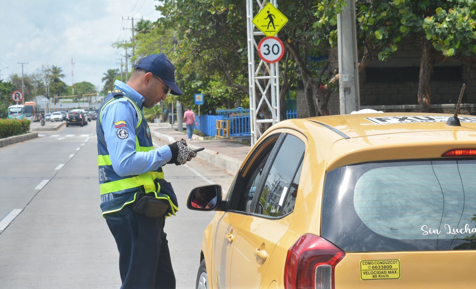 Cambio pico y placa de taxis. // Alcaldía de Cartagena