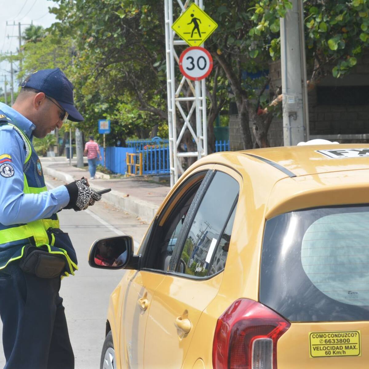 Atención taxistas: así rige la nueva rotación del pico y placa desde este 5 de enero en Cartagena