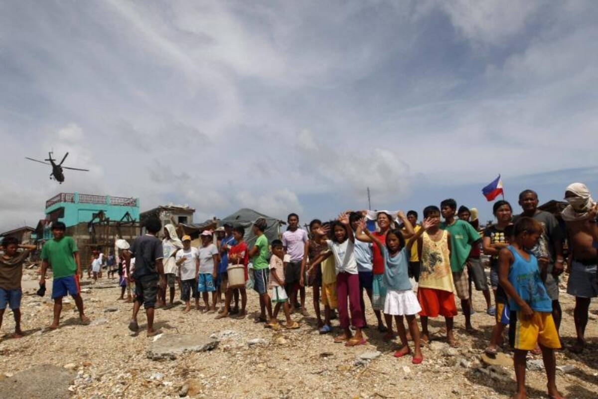 Aspectos de las zonas devastadas por el tifón que durante el fin de semana azotó a Filipinas, hecho que movió a la comunidad internacional a enviar ayuda a millones de afectados.