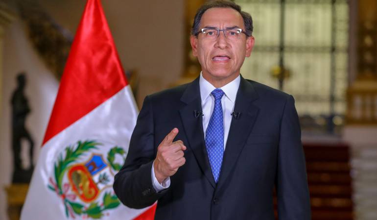 Martín Vizcarra, presidente de Perú
