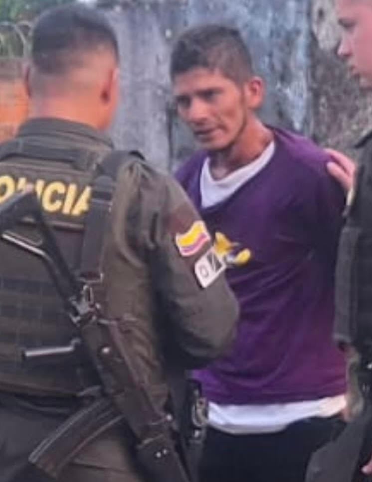 El responsable de raptar a la menor de edad fue capturado y dejado a disposición de las autoridades. Foto: Cortesía.