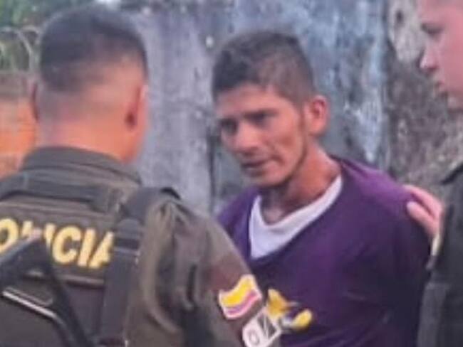 El responsable de raptar a la menor de edad fue capturado y dejado a disposición de las autoridades. Foto: Cortesía.