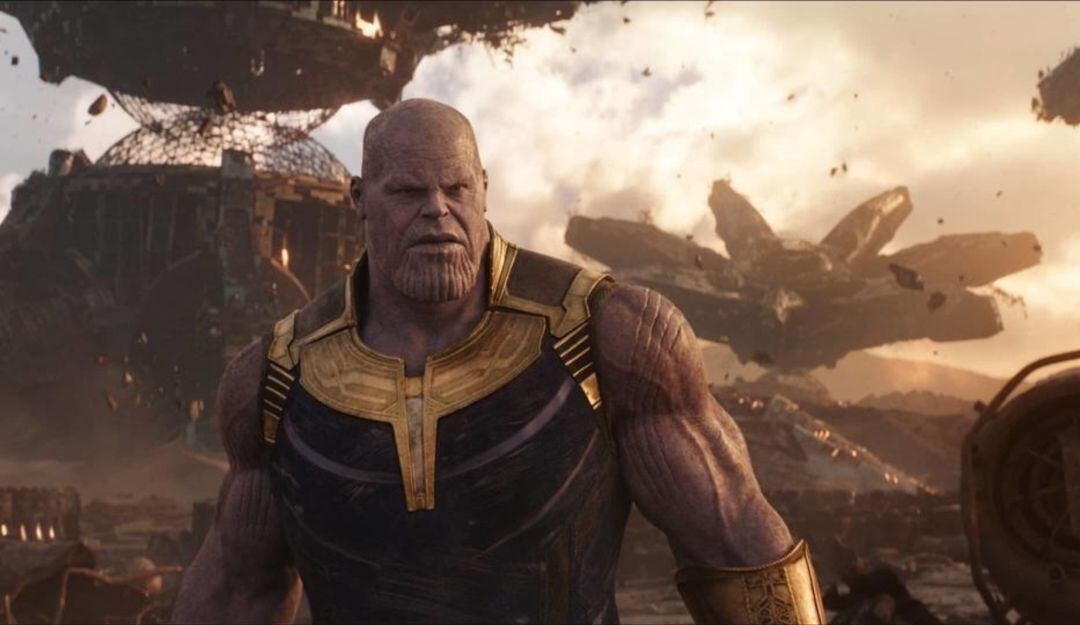 Thanos en Vengadores: Infinity War
