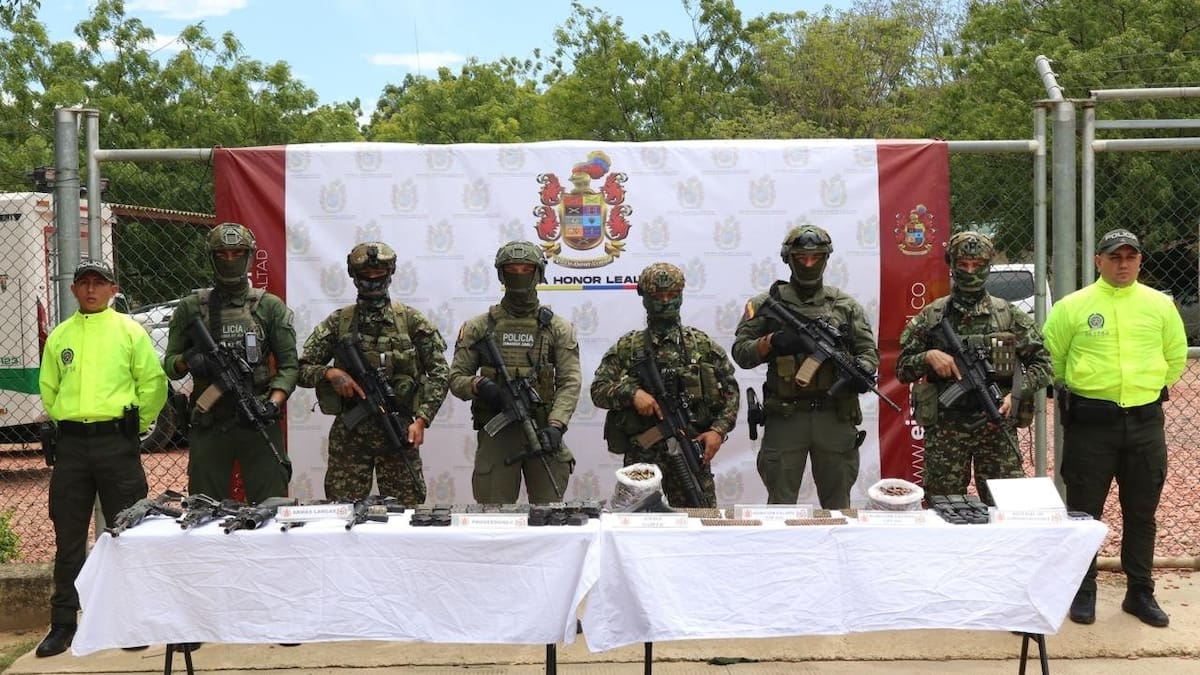 Golpe al ELN en Norte de Santander: dos muertos y 1,5 toneladas de explosivos incautadas