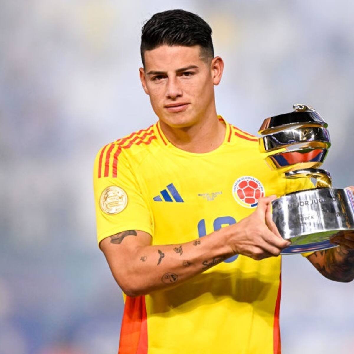James Rodríguez, nominado al once ideal del premio The Best de la FIFA