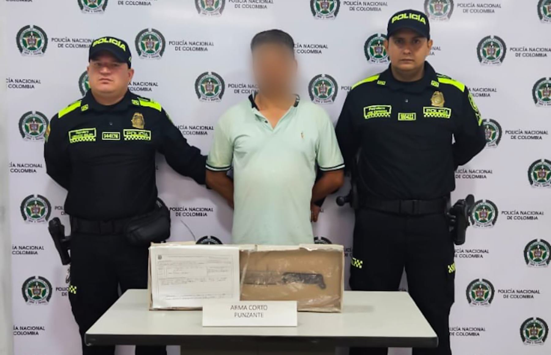 Capturado por herir a tres vecinos