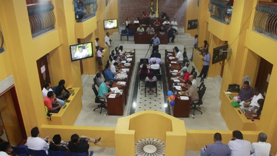 La Procuraduría investiga el fallo que absolvió a 26 concejales de Cartagena investigados por presuntas irregularidades en la elección de la contralora, ante el supuesto pago de los cabildantes. Foto: Concejo de Cartagena