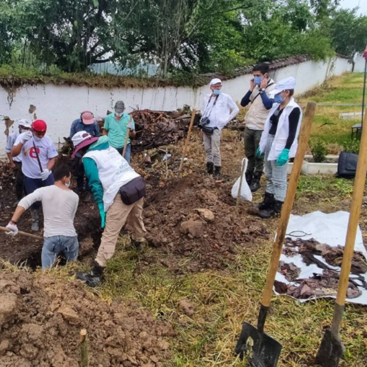 Hallan seis cuerpos de desaparecidos en Suaza, Huila