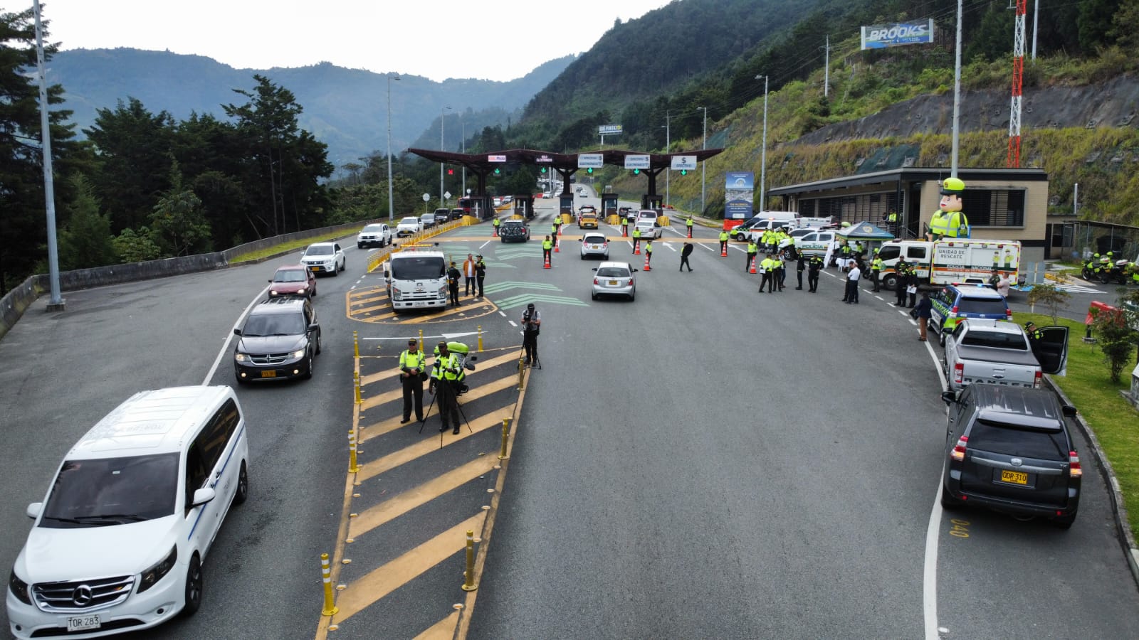 Movilidad Semana Santa- foto policía Antioquia