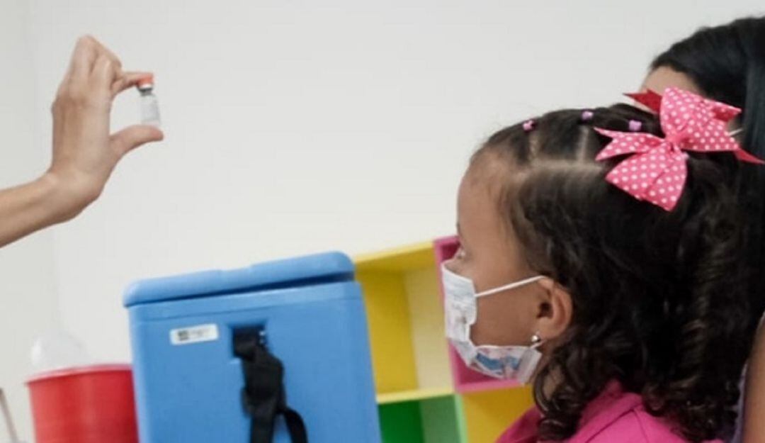 Con éxito se adelanta la campaña para vacunar a los menores de 12 años en Cali.