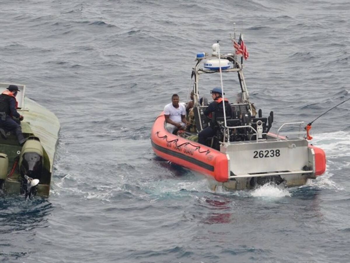 Incautan 3.5 toneladas de coca provenientes de Tumaco en aguas internacionales