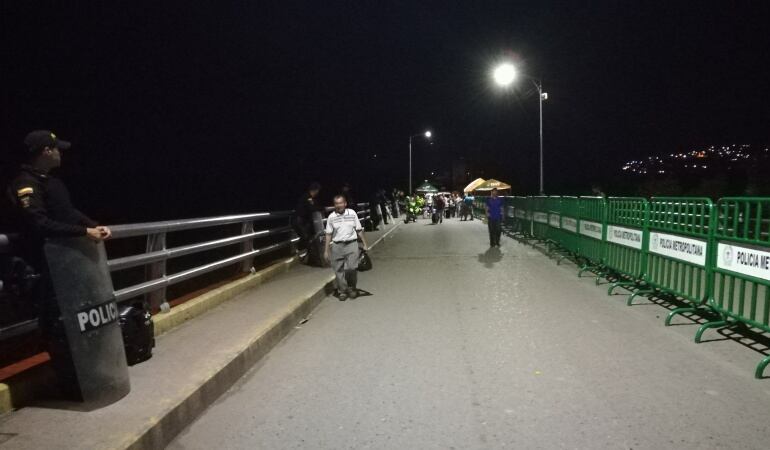 Cierre de fronteras en el puente internacional Simón Bolívar de Cúcuta por elecciones