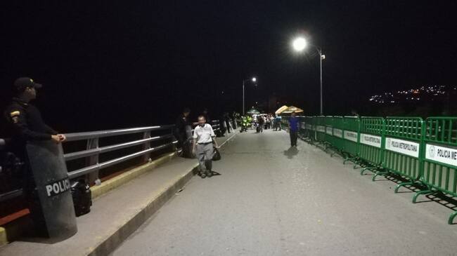 Cierre de fronteras en el puente internacional Simón Bolívar de Cúcuta por elecciones