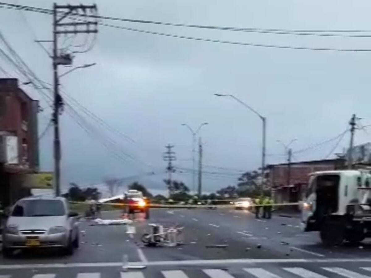 Tres muertos dejan dos accidentes de tránsito en las vías de Armenia y el Quindío