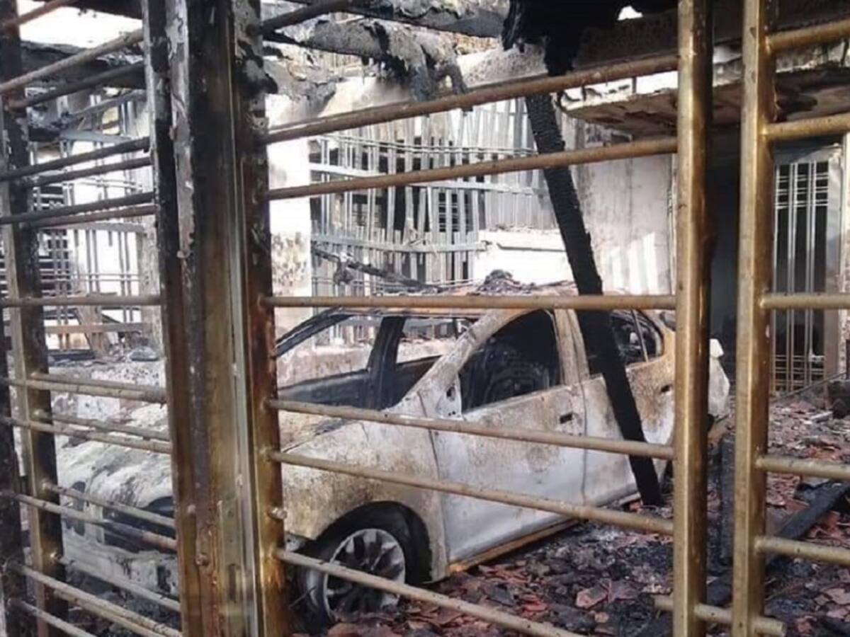 Familias afectadas por incendio hacen campaña de ayuda