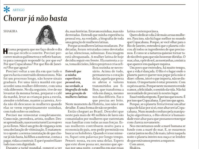 Credito: O Globo y Rodrigo Beltran