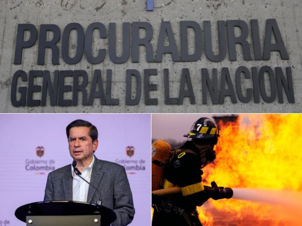 Procuraduría le pide al MinInterior Juan Fernando Cristo cumplir acuerdos con los bomberos