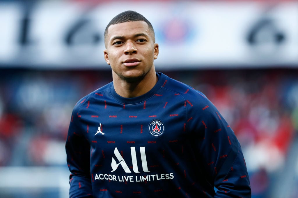 Kylian Mbappe del Paris Saint-Germain. (Photo by Catherine Steenkeste/Getty Images)